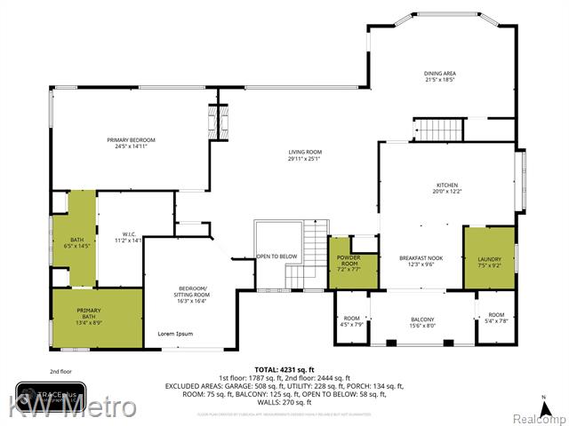 Builiding view thirty eight for 3086 Bloomfield Park, West Bloomfield, MI. 48323