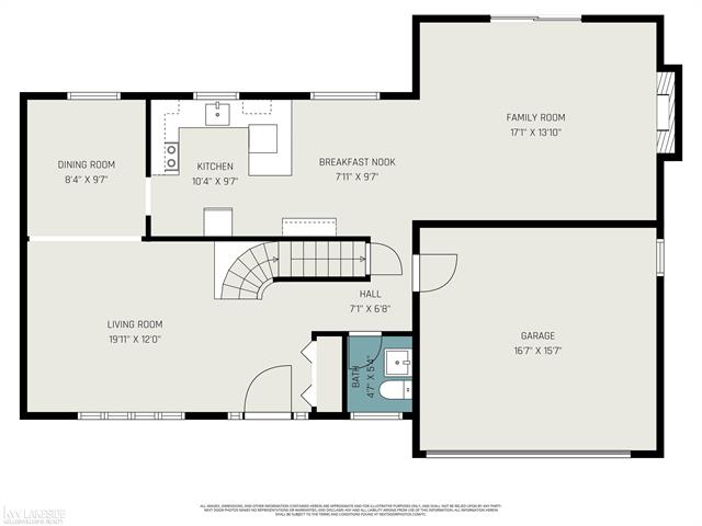 Builiding view thirty two for 3500 Ardmore, Troy, MI. 48083