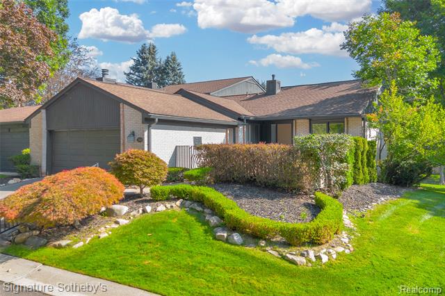 front view for 1968 Bent Tree Trl, Bloomfield Hills, Mi. 48302
