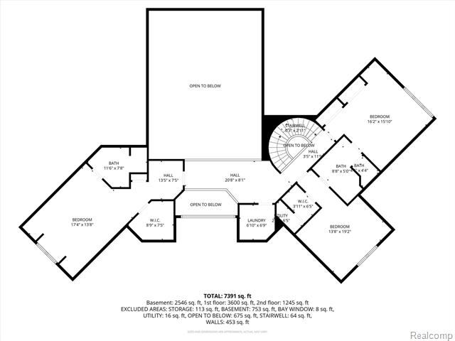 Builiding view fifty five for 1800 Tiverton, Bloomfield Hills, MI. 48304