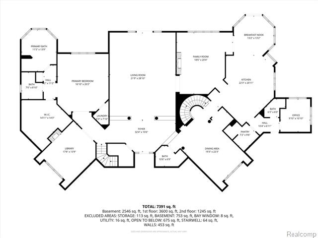 Builiding view fifty four for 1800 Tiverton, Bloomfield Hills, MI. 48304