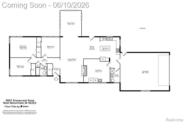 Builiding view forty four for 3887 Stonecrest, West Bloomfield, MI. 48322