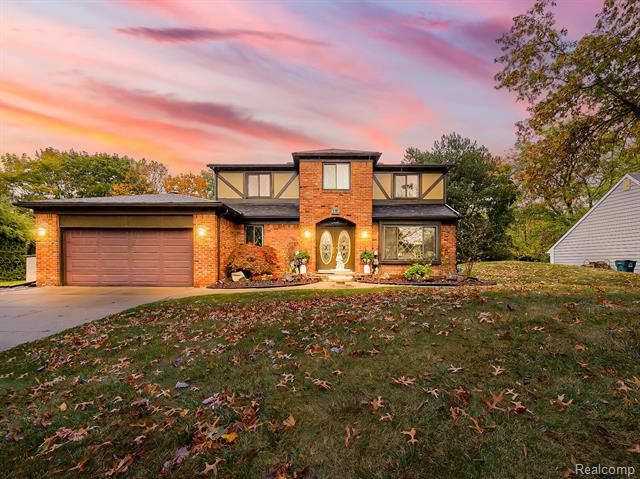 front view for 5152 Bayside Dr, Troy, Mi. 48098