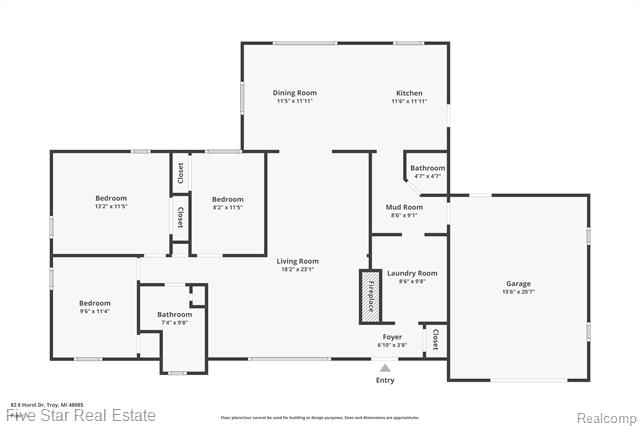 Builiding view forty four for 82 E Hurst, Troy, MI. 48085