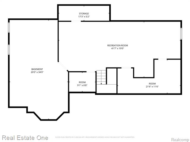 Builiding view fifty four for 1459 Almond, Troy, MI. 48098