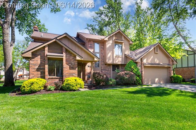Builiding view one for 6718 Forest Park, Troy, MI. 48098