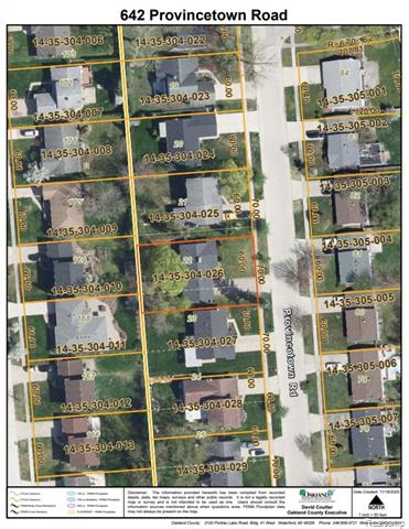 Builiding view twenty five for 642 Provincetown, Auburn Hills, MI. 48326