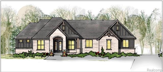 front view for 6135 Stonewood Drive, Clarkston, Mi. 48346