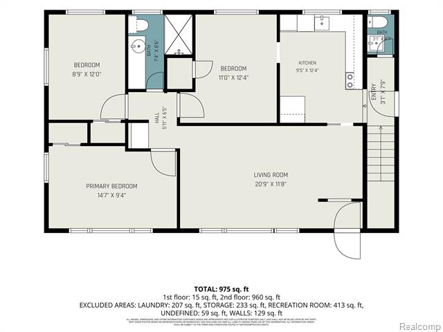 Builiding view twenty six for 9135 Frederick, Livonia, MI. 48150