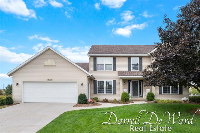 front view for 7665 Golf Meadows Drive Se, Caledonia, Mi. 49316