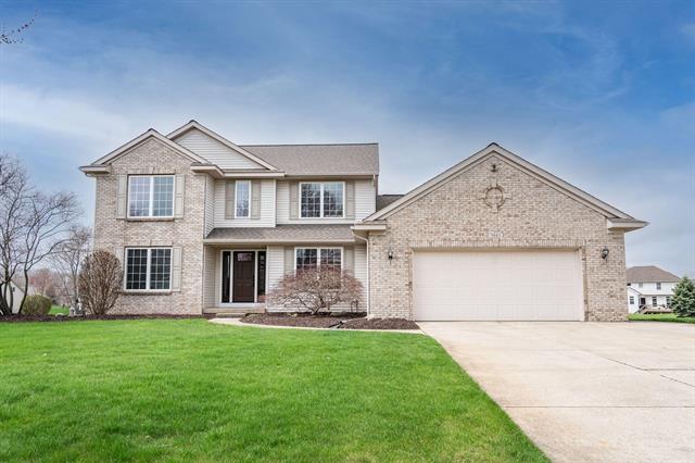 front view for 7903 Golf Meadows Drive, Caledonia, Mi. 49316