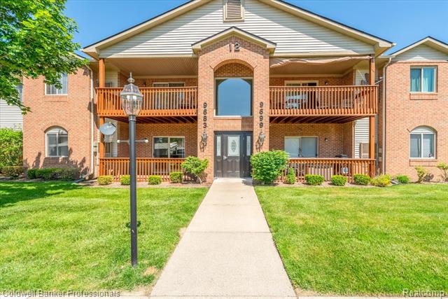 front view for 9683 Wildflower Court, Belleville, Mi. 48111
