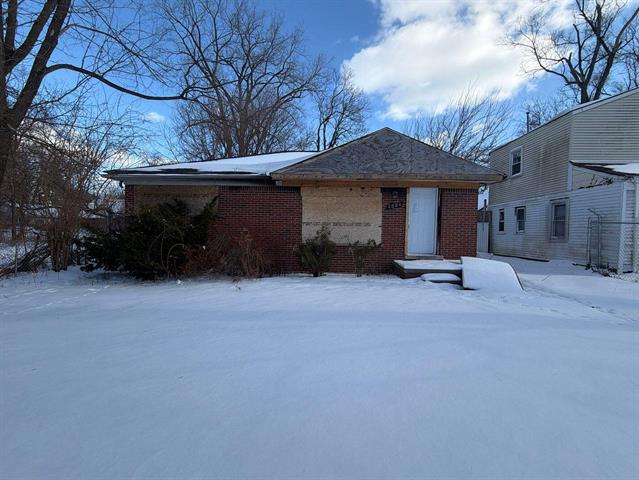 front view for 4528 Farmbrook Street, Detroit, Mi. 48224
