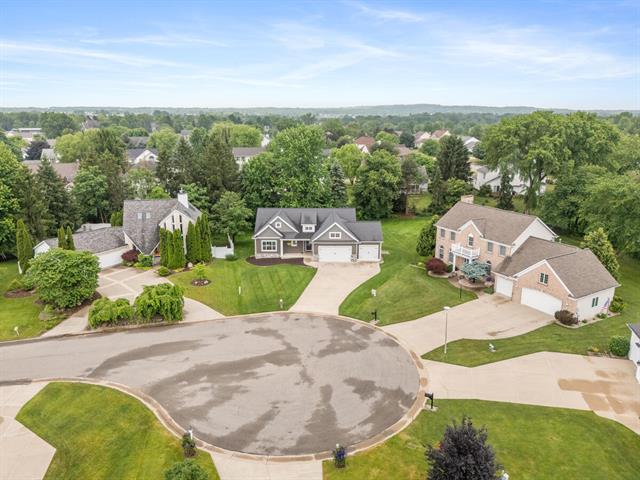 Builiding view forty one for 1422 Crystalline, Caledonia, MI. 49316