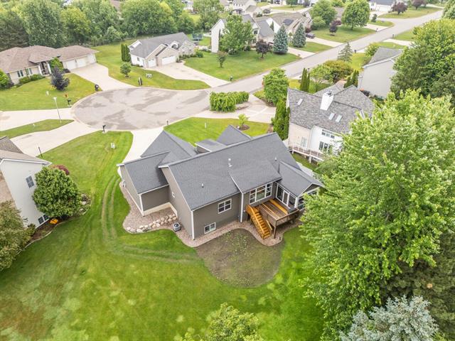 Builiding view forty for 1422 Crystalline, Caledonia, MI. 49316