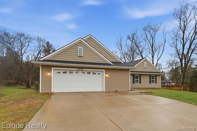 front view for 3402 Josephine Lane, Mason, Mi. 48854