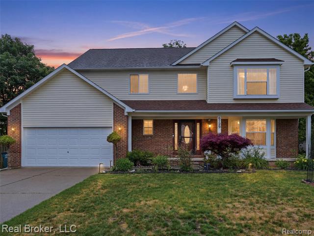 front view for 6729 Eckerman Dr, Troy, Mi. 48085