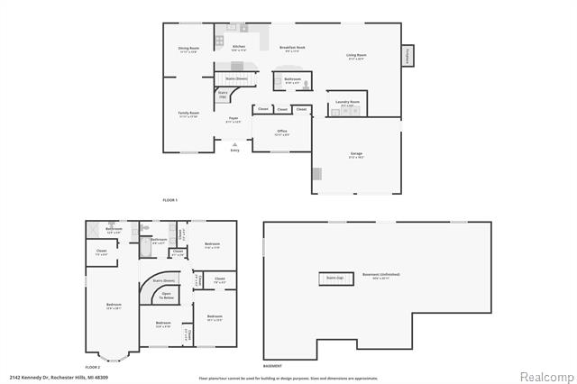 Builiding view seventy two for 2142 Kennedy, Rochester, MI. 48309