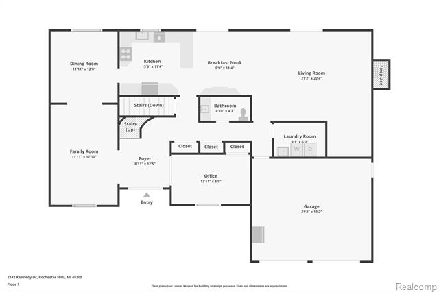 Builiding view seventy for 2142 Kennedy, Rochester, MI. 48309