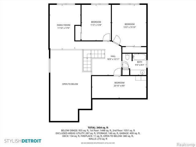 Builiding view thirty seven for 3709 Crestwood, Auburn Hills, MI. 48326