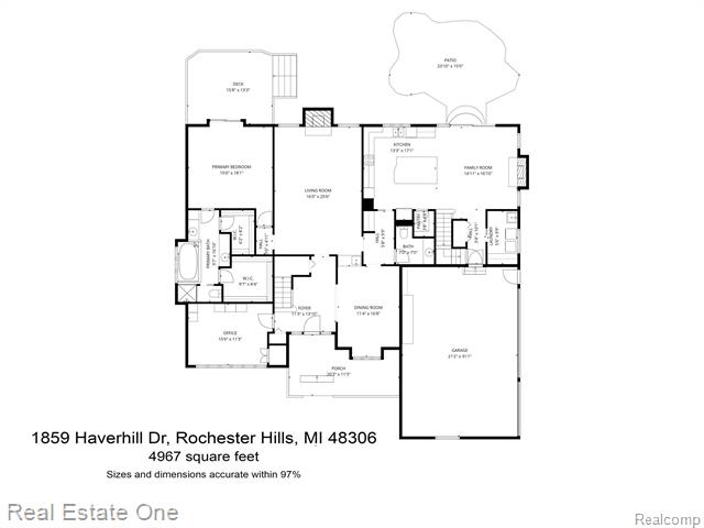 Builiding view fifty seven for 1859 Haverhill, Rochester, MI. 48306