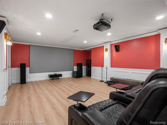 Builiding view fifty four for 1900 Tiverton, Bloomfield Hills, MI. 48304