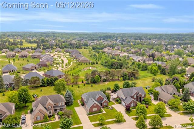 Builiding view forty six for 54265 Birchwood, South Lyon, MI. 48178