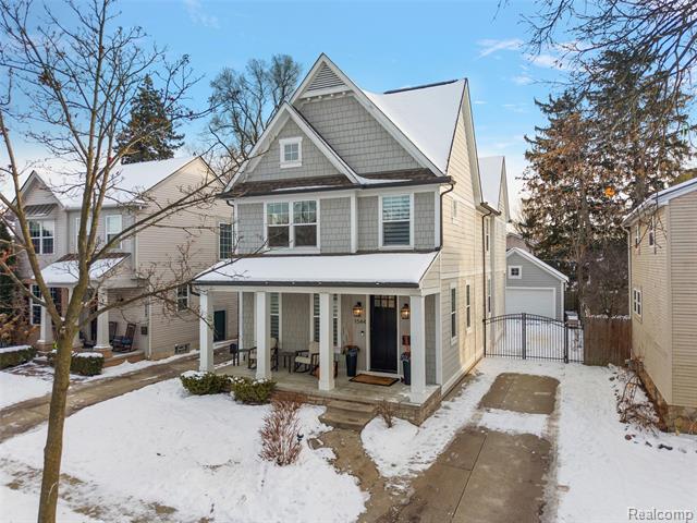 Builiding view one for 1544 Ruffner, Birmingham, MI. 48009