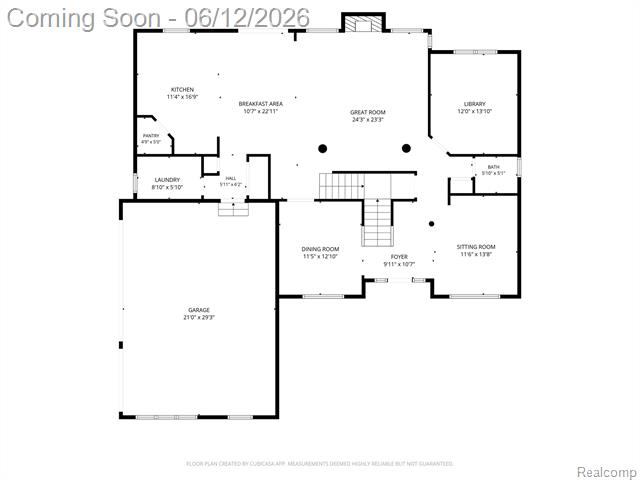 Builiding view forty five for 24455 Glenwood, South Lyon, MI. 48178