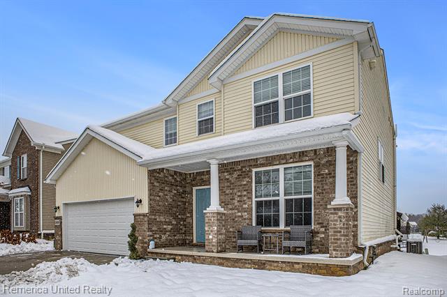 Builiding view one for 59696 Twin Pines, New Hudson, MI. 48165