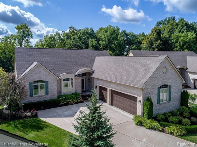 front view for 25228 Sutton Ct, Novi, Mi. 48374