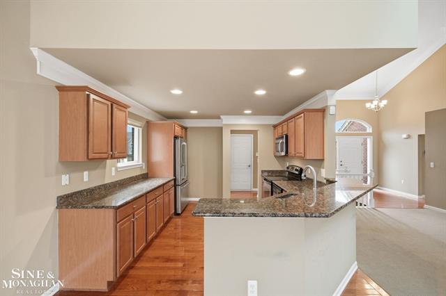 Builiding view nine for 40618 Lenox Park, Novi, MI. 48377