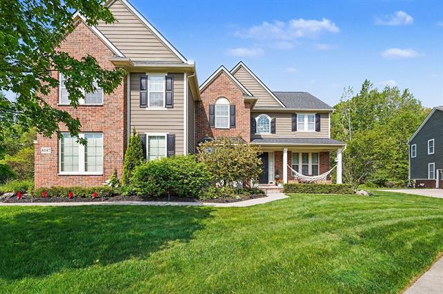 front view for 6147 Birchcrest Ln, Commerce Township, Mi. 48382