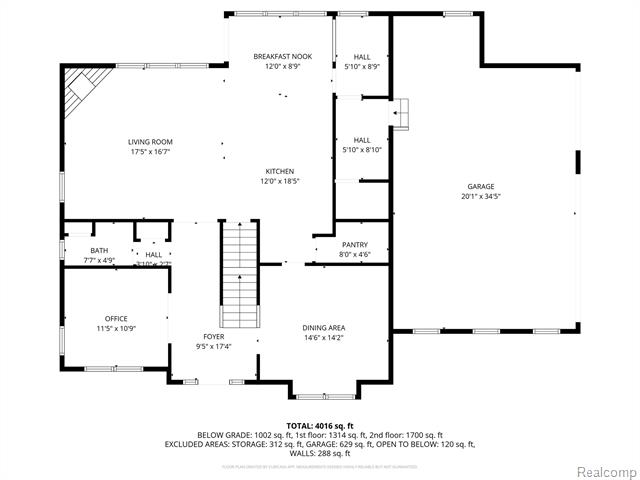 Builiding view eighty two for 146 Crosbie, Lake Orion, MI. 48362