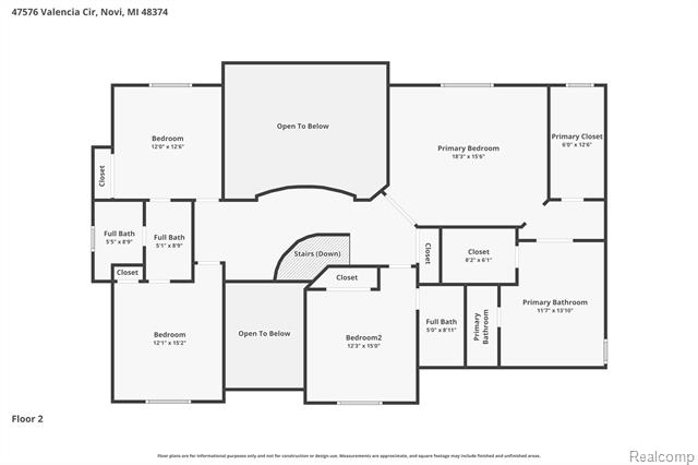 Builiding view ninety two for 47576 Valencia, Novi, MI. 48374