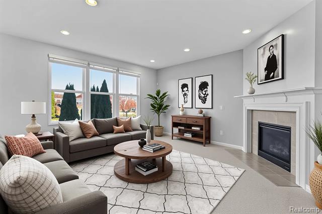 Builiding view seven for 57570 Village, New Hudson, MI. 48165