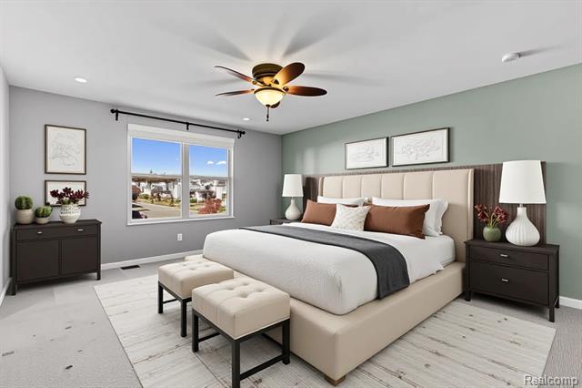 Builiding view twenty five for 57570 Village, New Hudson, MI. 48165