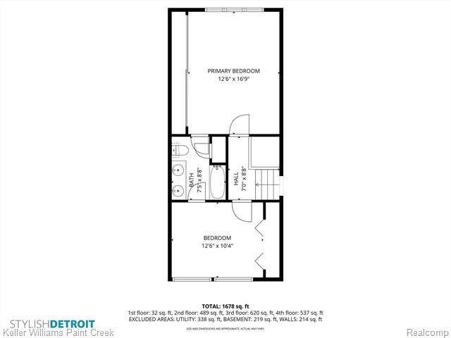 Builiding view thirty five for 19877 Villa N, Southfield, MI. 48076