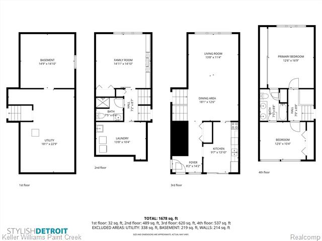 Builiding view thirty seven for 19877 Villa N, Southfield, MI. 48076