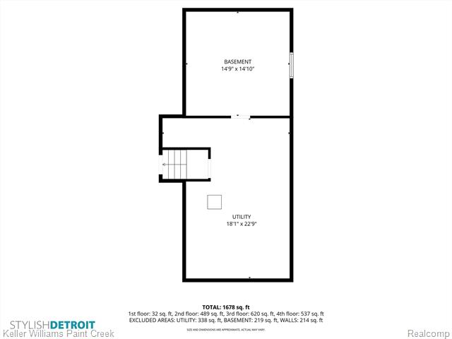 Builiding view thirty six for 19877 Villa N, Southfield, MI. 48076