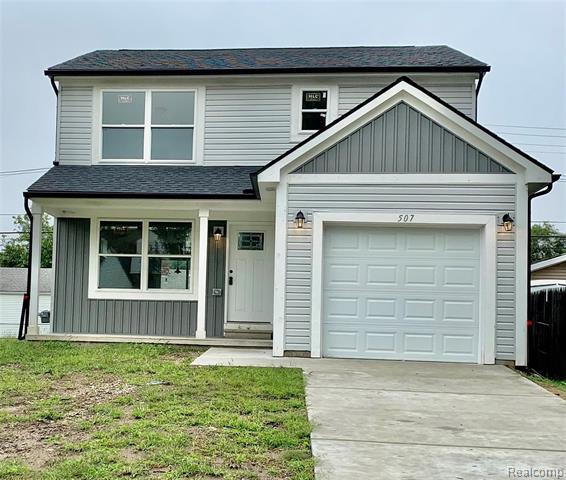 front view for 507 E Muir Ave, Hazel Park, Mi. 48030