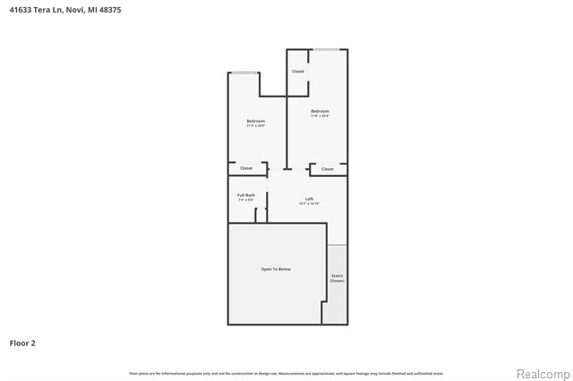 Builiding view forty two for 41633 Tera, Novi, MI. 48375
