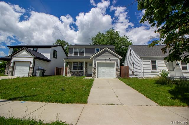 front view for 1761 E George Ave, Hazel Park, Mi. 48030
