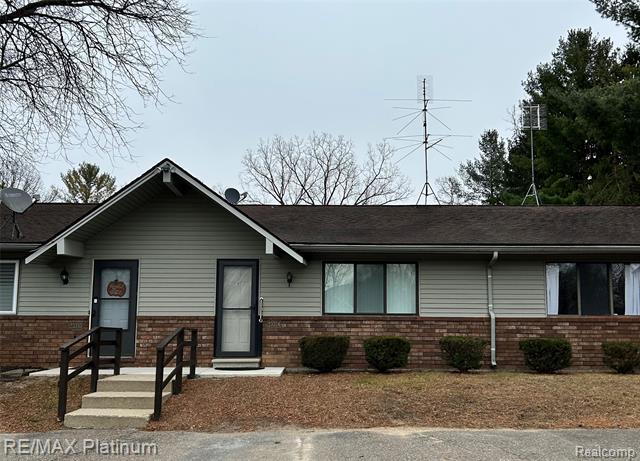 front view for 23314 N Dixboro Rd, South Lyon, Mi. 48178