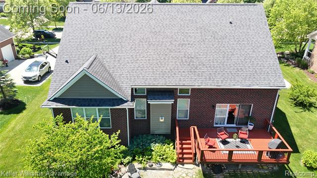 Builiding view fifty five for 23740 Stoneleigh, South Lyon, MI. 48178