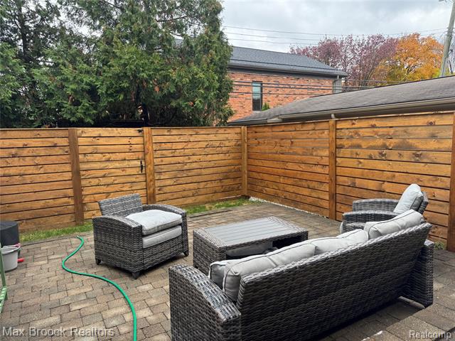 Builiding view fourteen for 383 W Brown, Birmingham, MI. 48009