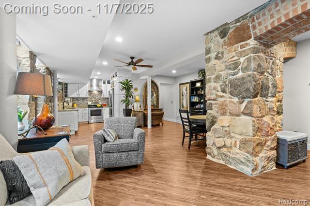 Builiding view nine for 217 E Commerce, Milford, MI. 48381