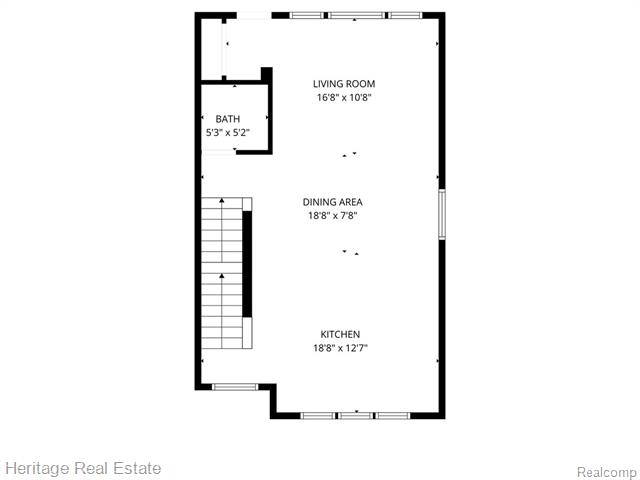 Builiding view thirty one for 3741 W Madison, Lake Orion, MI. 48359