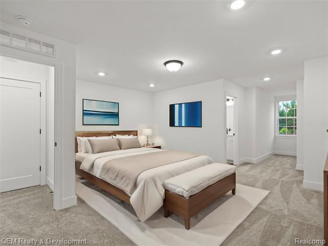 Builiding view eighteen for 549 Village, Milford, MI. 48381