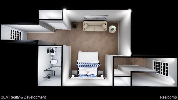 Builiding view twenty eight for 549 Village, Milford, MI. 48381